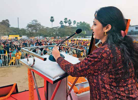 "जाति नहीं, मुद्दों का चुनाव"